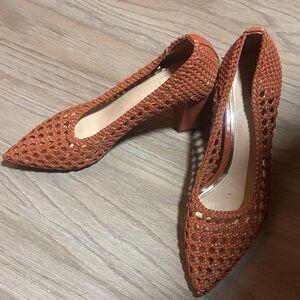 Woven zara Heels size 40